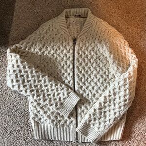 Gap cardigan- zip up - size L